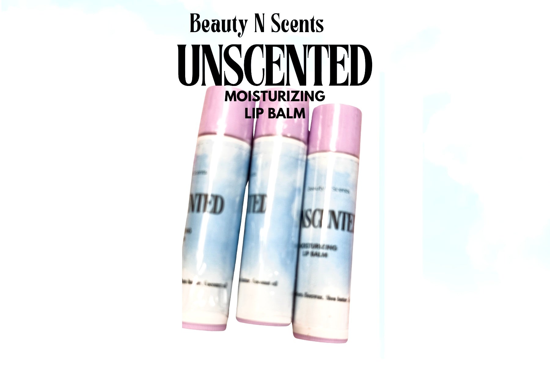 Unscented lip balm