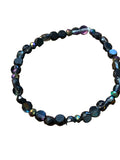 Black and purple bracelet