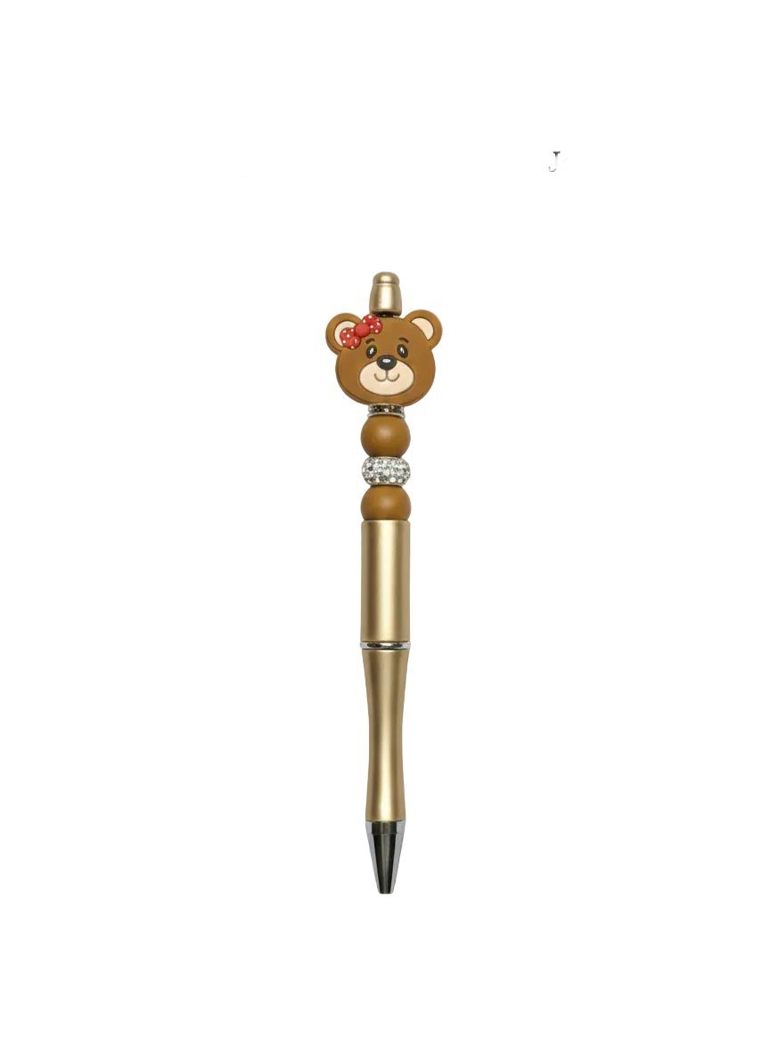 Handcrafted beadable pen