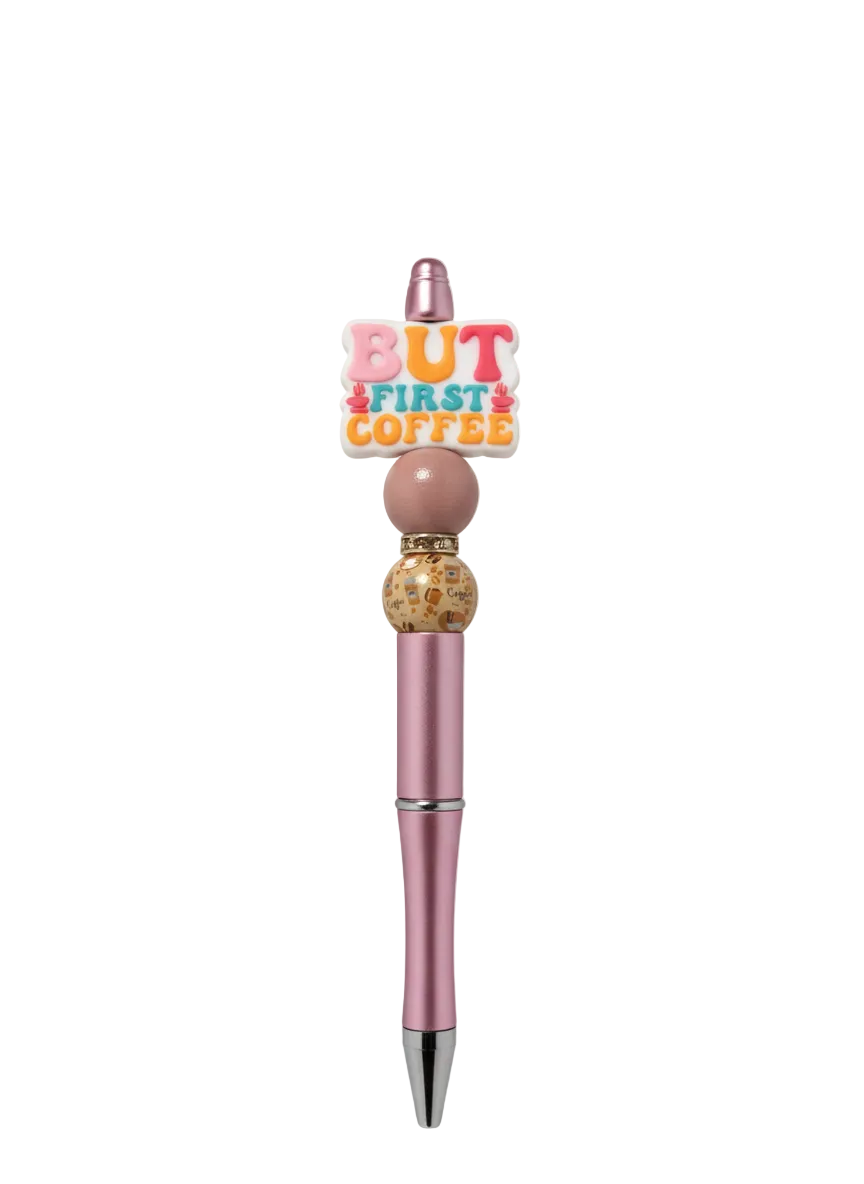 Handcrafted beadable pen