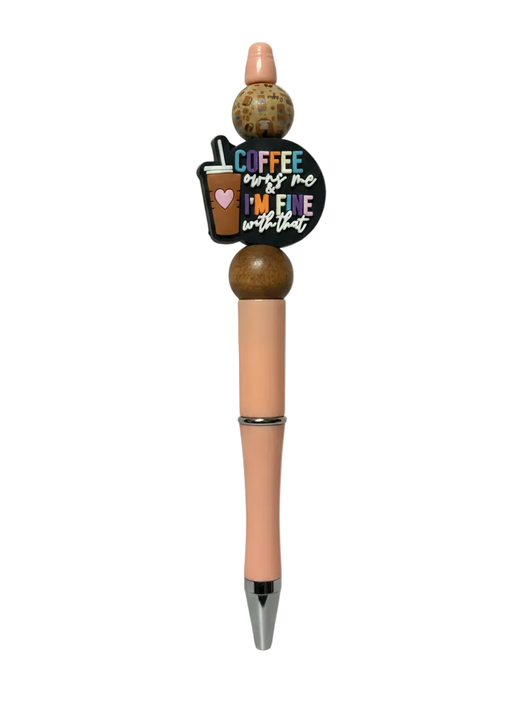 Handcrafted beadable pen
