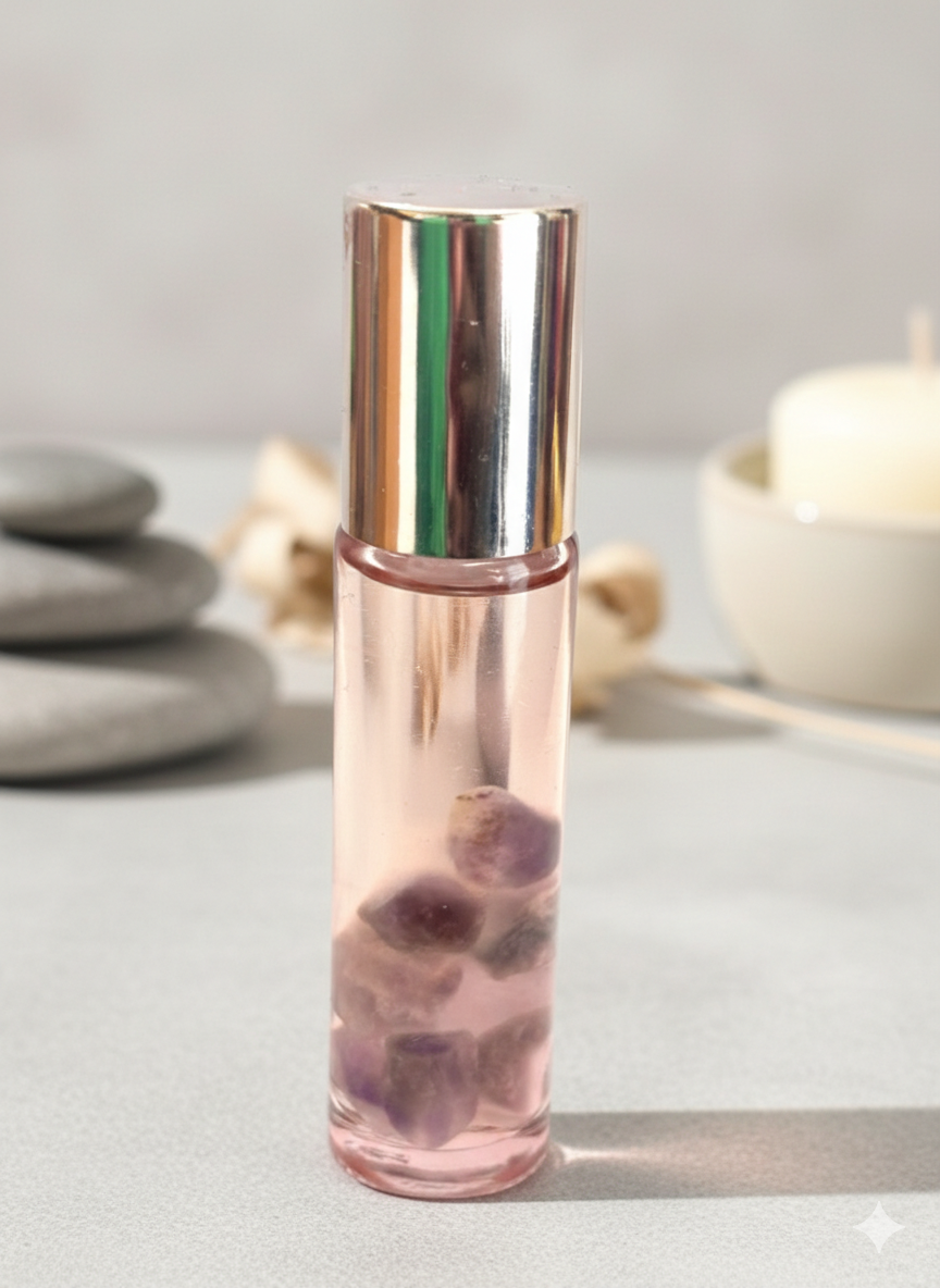 Amethyst lip oil